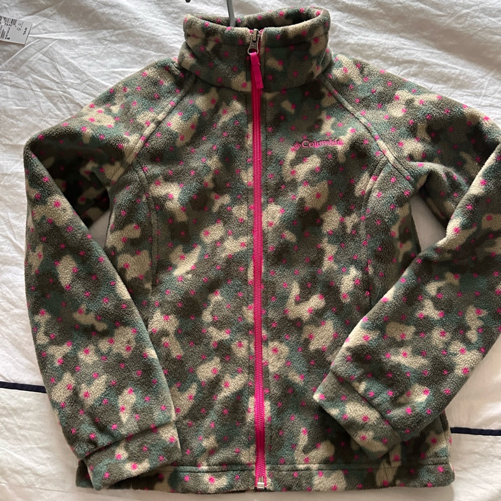 Columbia fleece girls size small 7/8